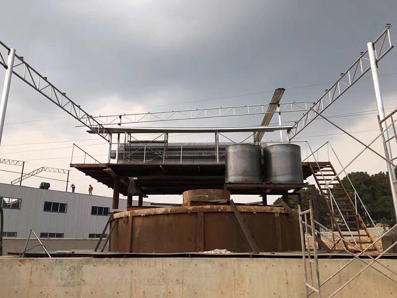 客戶壓濾機使用現(xiàn)場